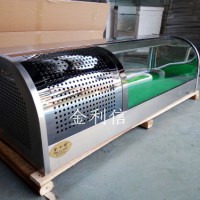 桌上型爆款寿司陈列柜.日式糕点保鲜展示柜