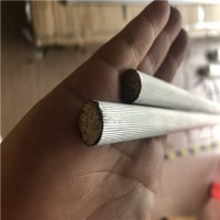 6061T6铝合金圆管 铝圆棒拉花滚花切割加工