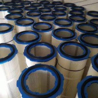 厂家供应卡扣六耳除尘滤筒滤芯350x1000