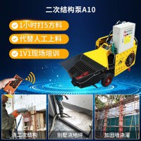 河南翰翔二次构造泵浇筑方便更好用鲁科重工