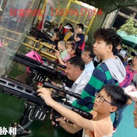 公园射击打靶枪激光游乐场的游乐设施大行游乐设施旅游射击