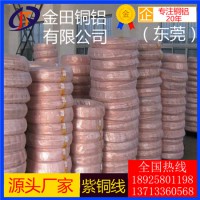 专业生产t5紫铜线-t4可拉伸紫铜线，t2铆钉紫铜线
