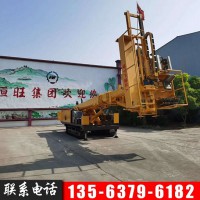 履带式锚固钻机基坑支护锚固钻车麻花杆履带钻车厂家直销