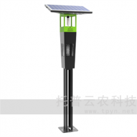 风吸式太阳能杀虫灯是重要的绿色防控工具