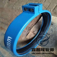 钢制卡箍柔性管接头  沟槽卡箍柔性接头 卡箍连接接头