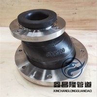 排水管道系统可曲饶偏心异径橡胶接头 橡胶膨胀节接头