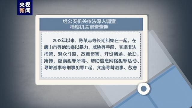 唐山打人案主犯陈某志被讯问视频首次曝光，总台记者独家采访案件侦办经过