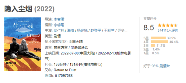 《隐入尘烟》的票房奇迹说明了什么_《入尘》林风尘_入尘林微尘×季尧