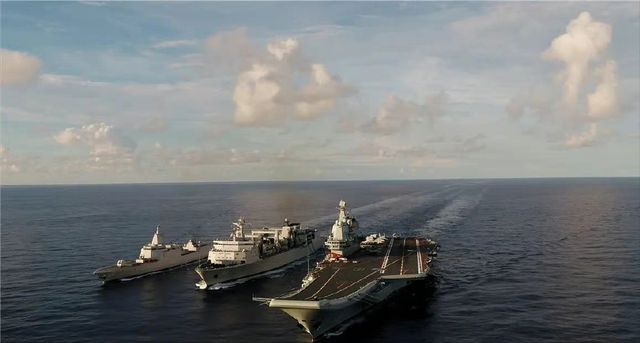 新航母为什么山东舰_国产航母山东舰_山东舰航母编队训练画面来了