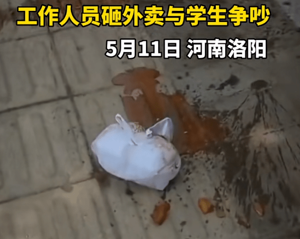 月嫂拍打抛扔出生6天婴儿_外卖小哥扔饭救娃_保安抛扔学生外卖