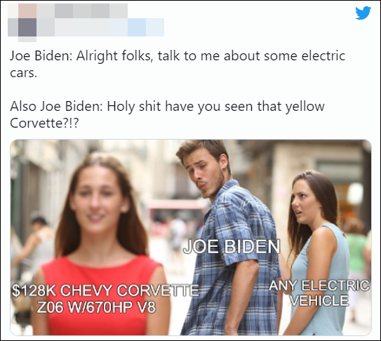 拜登称正调查燃油公司黑客攻击事件_拜登推介电动汽车：配图是燃油车_燃油的好还是电动的好