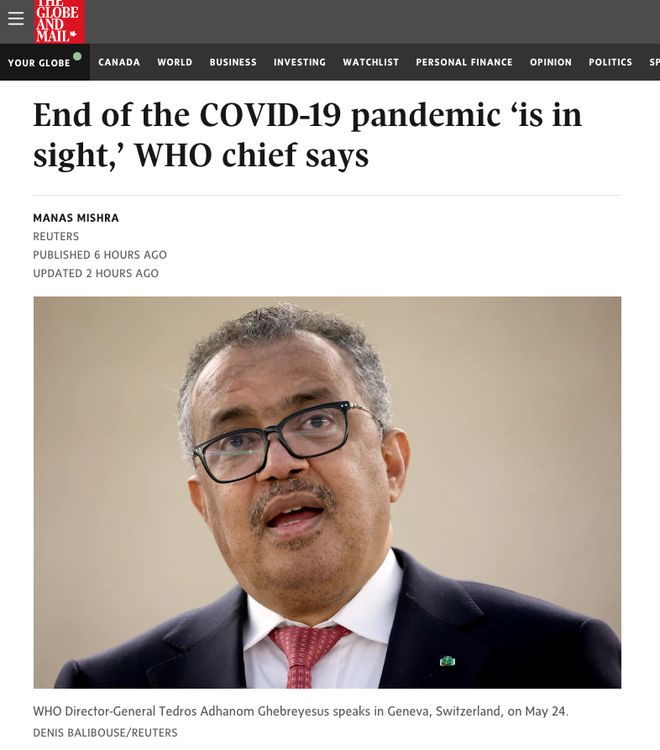 世卫新冠来自自然_世卫称新冠结束在望_世卫用希腊字母命名新冠病毒变异株