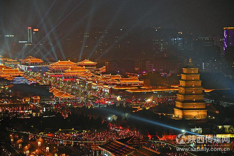 大唐不夜城到西安理工大_大唐不夜城门票_大唐不夜城跨年夜