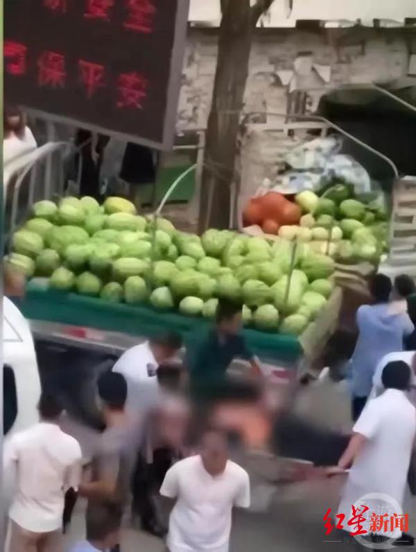 ↑事发现场 视频截图 