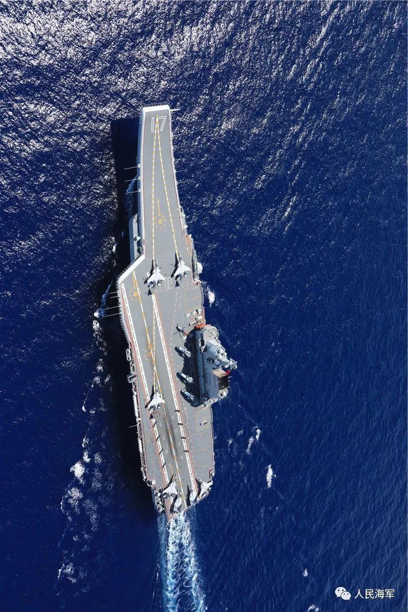 中国海军远海训练纪实_山东舰首次远海训练_南海舰队远海训练编队穿过巽他海峡进入印度洋