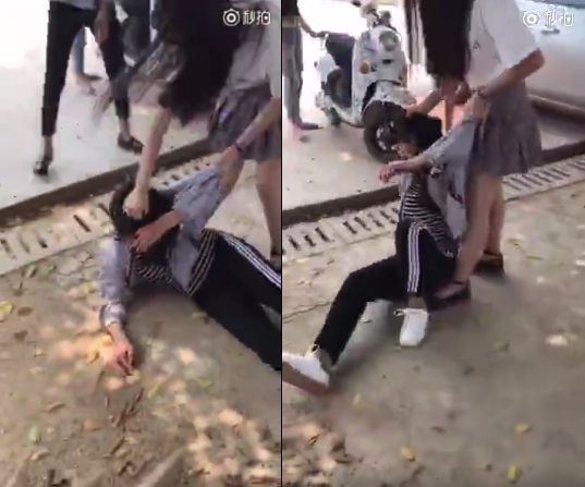 男子飞踹73岁乞讨老人_女子插队遭男子踹飞_踹飞女孩男子被刑拘