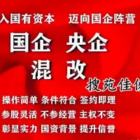 国企混改国企民企合作方案股权分配