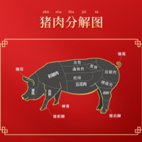 苏太肉兴乡正宗苏州太湖本土精选黑猪肉过年送礼精品高档套餐六