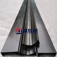 碳纤维u型管 L型 碳纤维异型材 碳纤维制品