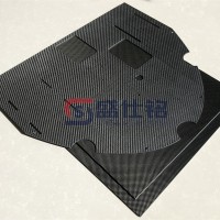 碳纤维板加工汽车无人机等碳纤维制品零件多规格精雕刻加工