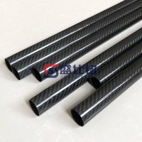 大口径碳纤维管材 碳纤维方管 圆管 异型管 3K碳纤维管