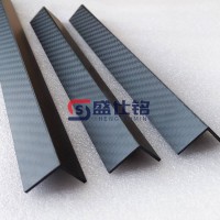 碳纤维异型材 厂家来图来样 定制碳纤维L型材