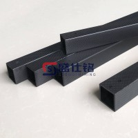 碳纤维矩形管 3k管编织纹路 外方内方哑光碳纤维方管