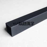 生产平纹斜纹 高强度碳纤维矩形管哑光碳纤维管CNC加工