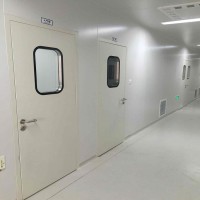 钢质洁净门的除油拉毛喷塑门板优点