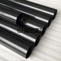 耐高温碳纤维管制品 全碳 3k碳纤维圆管