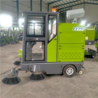 驾驶式纯电动三扫地车电动小型洗地车销售价格表厂家济宁盛硕达