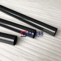 耐高温碳纤维管制品 全碳 3k碳纤维圆管