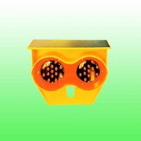 太阳能同步警示灯 仿生猫眼雾灯交通安全设施齐全