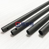 定制碳纤维圆管CNC加工  高强度轻量化 适配机械装配