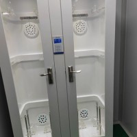 微电脑数显内窥镜储存柜 双开门臭氧消毒挂镜柜