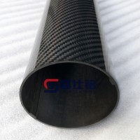 耐高温碳纤维管制品 全碳 3k碳纤维圆管