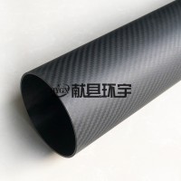 可定制亮光哑光碳纤维管 高强度拉挤工艺碳纤维管
