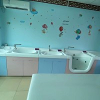 新生儿洗澡游泳池   婴儿洗浴设备  一体式防腐防潮