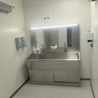 304不锈钢材质洗手池  多人位洗手池