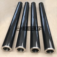 锂电专用碳纤辊轴 高精度高模量 轻量化碳纤维辊