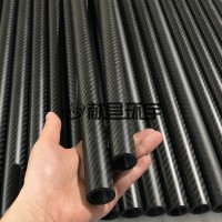 高强度碳纤维圆管 耐高温耐腐蚀 工业机械医疗器械用