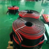 源头厂家防溢裙板 双密封人字型裙边挡煤皮子180-15mm