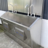 304不锈钢洗手池 一体化池体