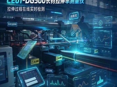 拉伸率测量仪对接MES产线 支持Modbus与OPC-UA