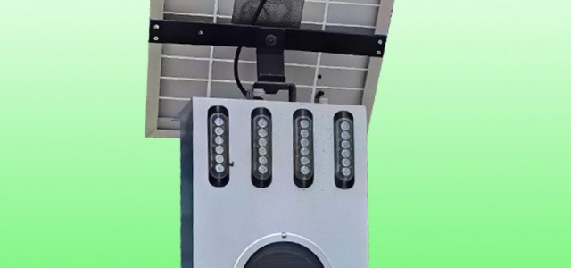 包头市过街太阳能语音提示器 危险声光报警器报价